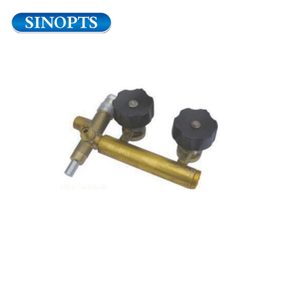 double brass nozzle valve control valve for bbq grill parts