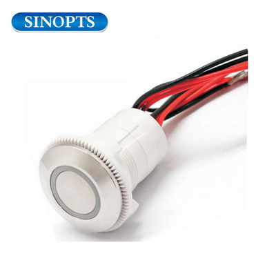22MM IP67 24V Red Green Illuminated Push Button Switch