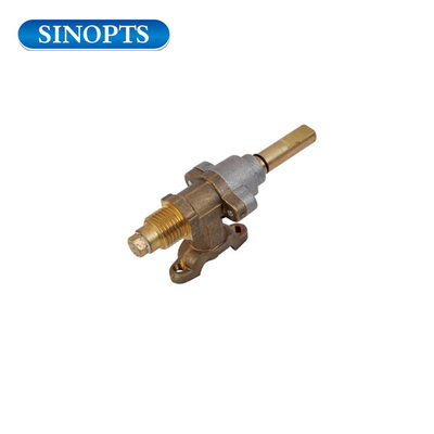 Brass gas oven stove safety plug valve