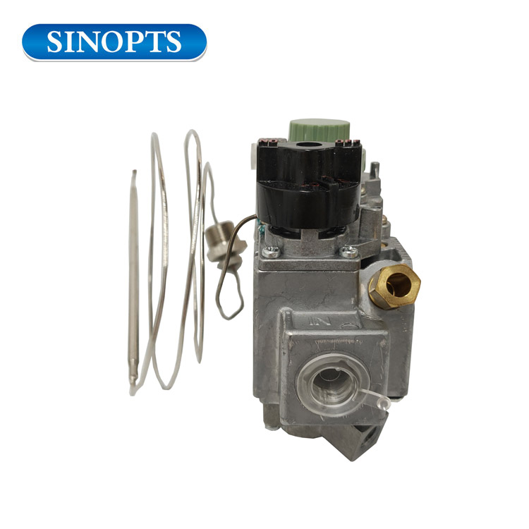 Fryer Gas Control Valve with Flameout Protection