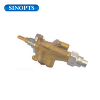 Gas stove oven single nozzle flame safeguarding brass valve with adopting import magnet valve