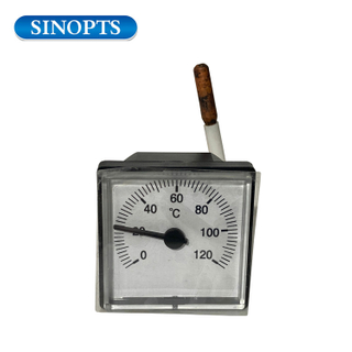 Sinopts 0-120C square water thermometer Gauge 