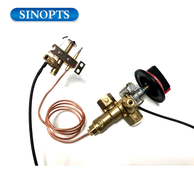 LPG NG Gas Oven Stove Inlet Valve Pilot Burner And Knob - Buy Gas ...