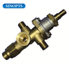 Brass gas safety valve for gas heater 