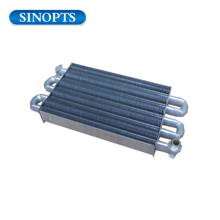 Sinopts gas heating single pipe boiler heating parts heat exchanger