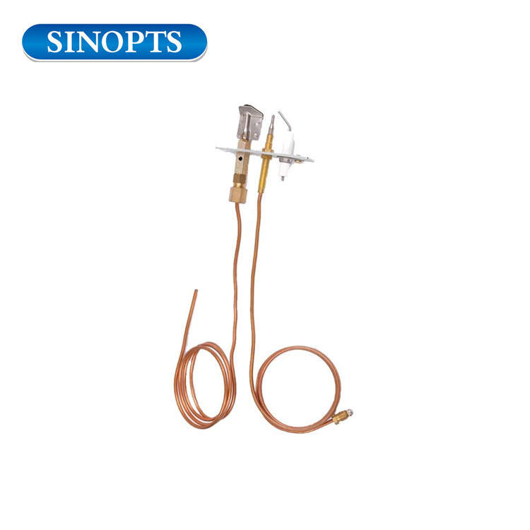 Oxygen depletion sensor ODS pilot burner with copper and thermocouple